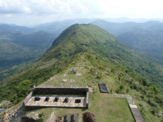 Pohled na Citadelle de la Ferierre.