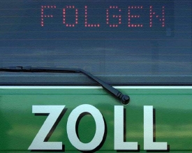 STOP, celní kontrola.