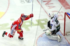 Červenka vstřelil v play-off už dvan&aacute;ct branek.