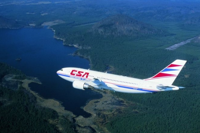 Airbus ČSA (ilustrační foto).