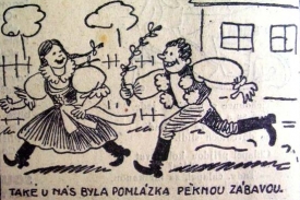 Velikonoce podle Ondřeje Sekory, LN 1931.