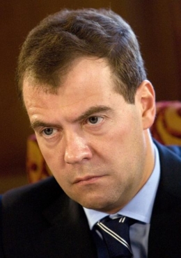 Ruský prezident Dmitrij Medveděv.