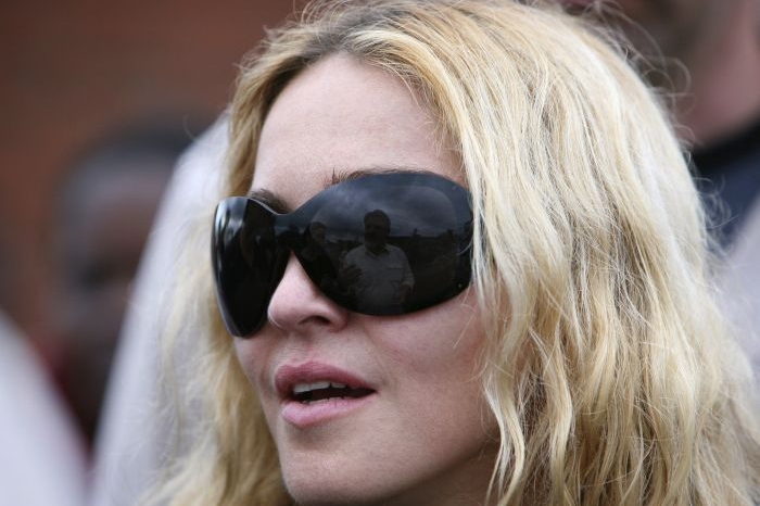 Madonna začátkem dubna v Malawi.