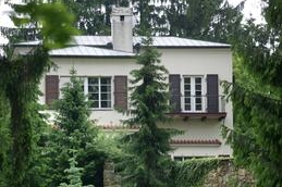 Benešova vila v Sezimově Ústí na Táborsku.