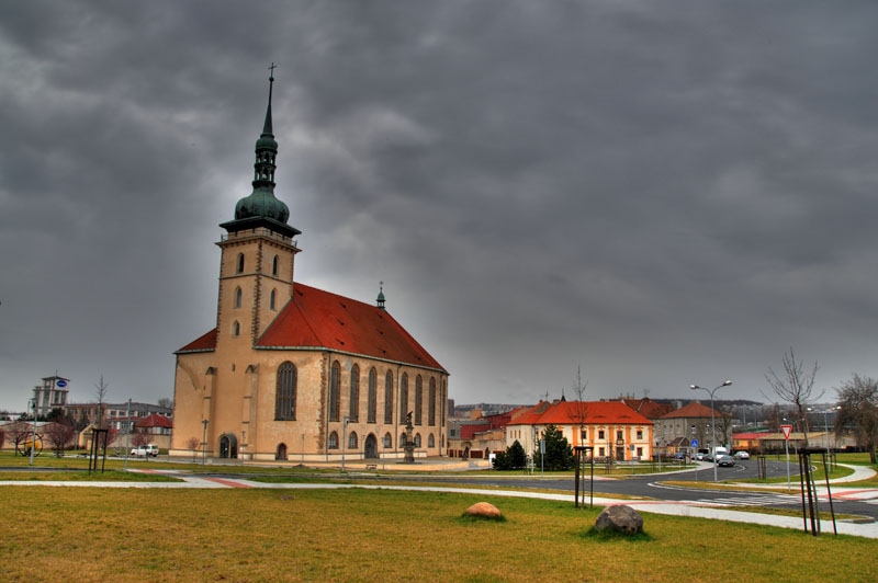 Gotický kostel v Mostě. Gotický kostel v Mostě.