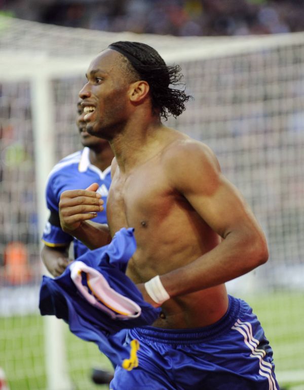 Střelec rozhodující branky semifinále FA cupu Drogba.