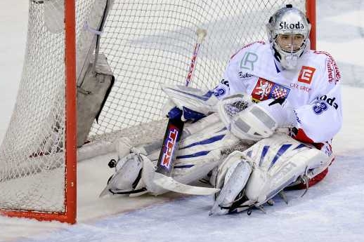 Jakub Štěpánek, jeden ze tří českých gólmanů pro šampionát.