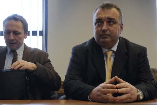 Pražský radní Martin Langmajer (vpravo) dostal od soudu podmínku.