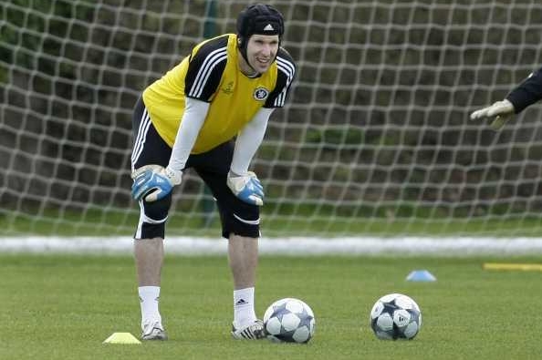 Petr Čech, gólman fotbalistů londýnské Chelsea.