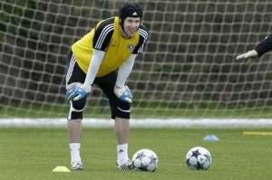 Petr Čech, gólman fotbalistů londýnské Chelsea.