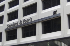 S&iacute;dlo veden&iacute; ratingov&eacute; agentury Standard & Poor's v New Yorku.