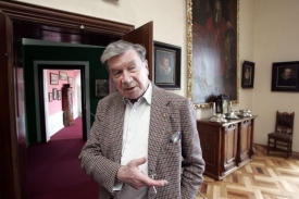 Majitel hradu Zdeněk Sternberg.