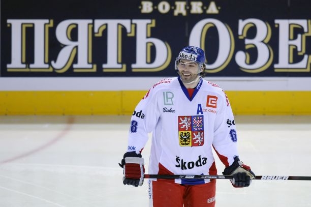 Jaromír Jágr - největší hvězda světového šampionátu. Jaromír Jágr - největší hvězda světového šampionátu.