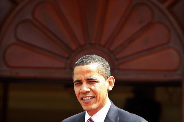 Barack Obama na summitu amerických zemí.