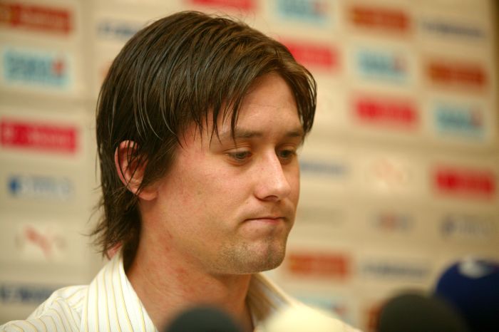 Tomáš Rosický na archivním snímku. Tomáš Rosický na archivním snímku.