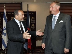 Lieberman a Topolánek.