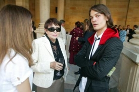 Věra Chytilová s Davidem Krausem.