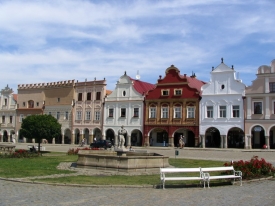 Náměstí v Telči.