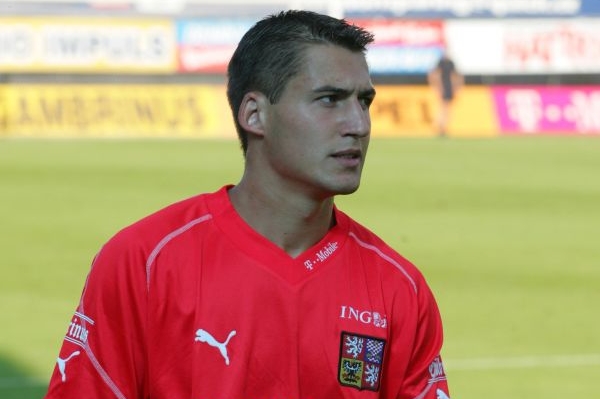 Český fotbalista Rudolf Skácel na archivním snímku.