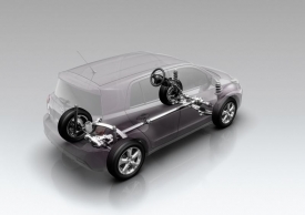 Pohon všech kol s mezinápravovou spojkou Urban Cruiser převzal z Toyoty RAV4.