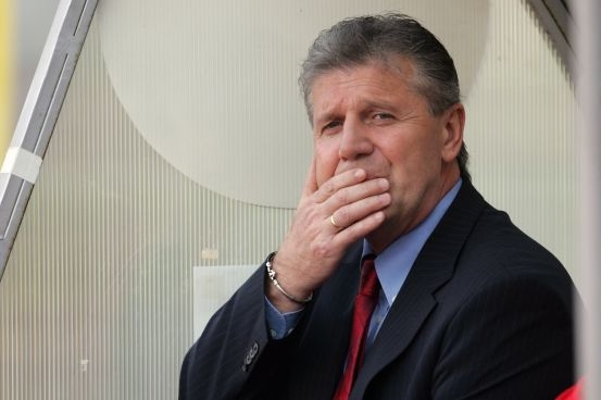 Jozef Chovanec měl po zápase v Příbrami málo důvodů k radosti. 