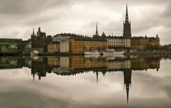 Gamla Stan - staré město ve Stockholmu.