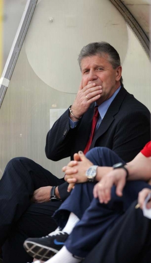 Jozef Chovanec, tren&eacute;r fotbalistů Sparty.