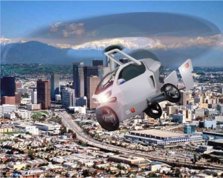 Létající auto v Nizozemí (ilsutrační snímek).
