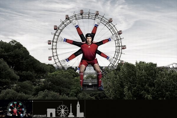 Reklama na adidas s Petrem Čechem získala zlatý Hřebík. Reklama na adidas s Petrem Čechem získala zlatý Hřebík.