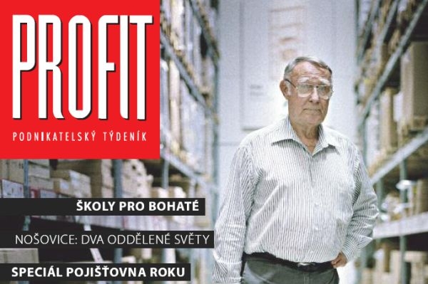 První číslo Profitu v nové úpravě.