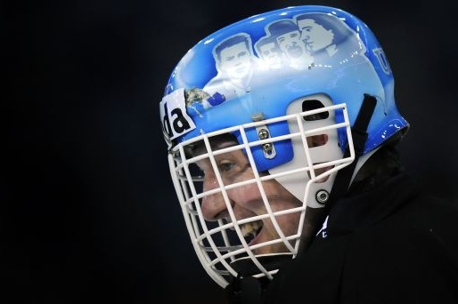 Martin Prusek v dobré náladě.