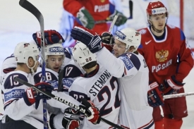 Američané se radovali jen jednou. S Ruskem nakonec prohráli 1:4.
