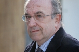 Eurokomisař pro měnové a hospodářské záležitosti Joaquín Almunia.