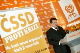 Do NERV se zástupci sociálních demokratů vstoupit nechystají.