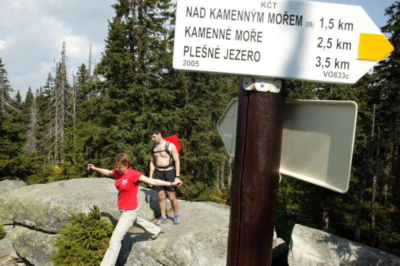 Turistika. Šumava.