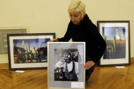 Romana Němečková ze Západočeského muzea připravuje exponáty.