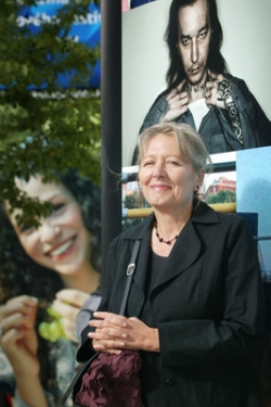 Helena Třeštíková na loňském festivalu v Karlových Varech.