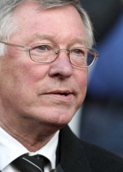 Alex Ferguson,. kouč fotbalistů Manchesteru United.