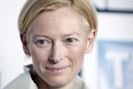 Britská herečka Tilda Swintonová.