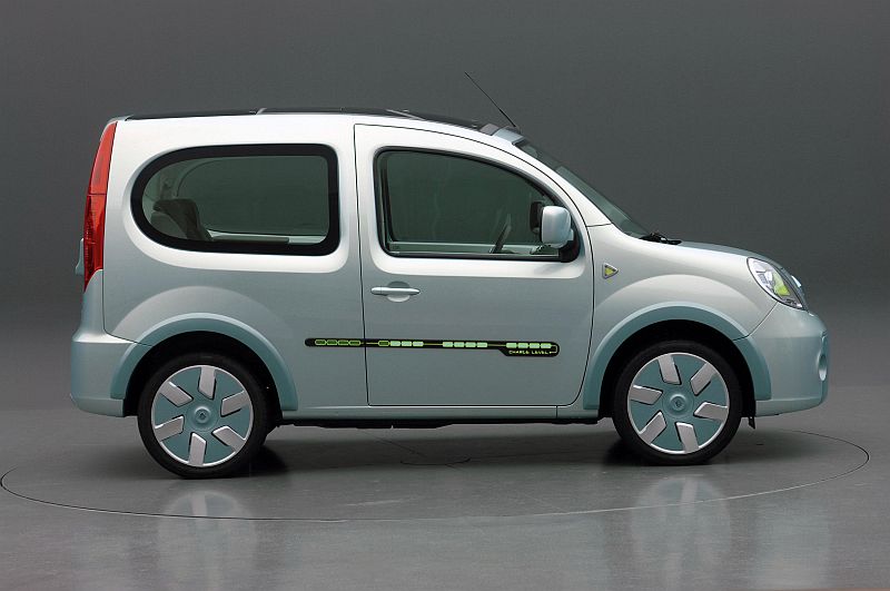 První elektrický renault se zakládá na modelu Kangoo Be Bop.