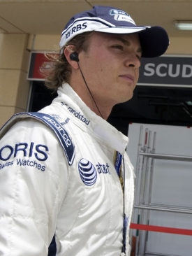 Pilot týmu Williams Nico Rosberg.