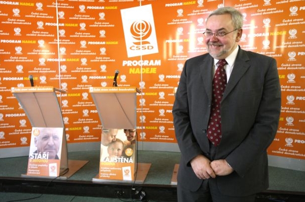 Lídr sociální demokracie do europarlamentu Jiří Havel.
