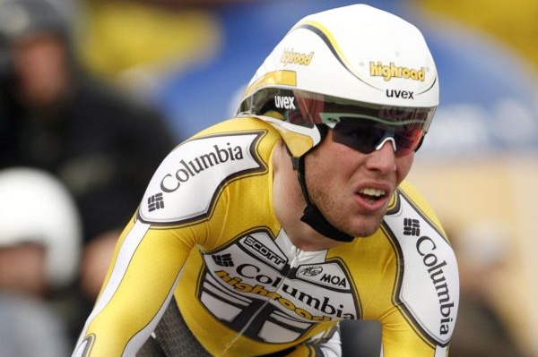 Mark Cavendish z americké stáje Columbia.