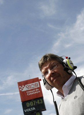 Ross Brawn, šéf a majitel stejnojmenné stáje.