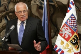 Prezident Václav Klaus.