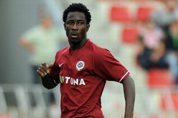 Útočník Sparty Bony Wilfried.