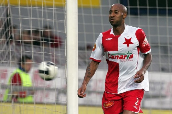 Mickael Tavares ještě v dresu Slavie Praha.