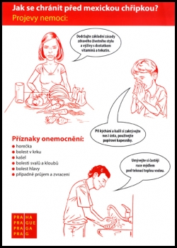 Leták pražského magistrátu.