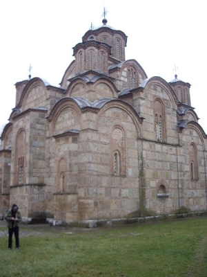 Klášter Gračanica.