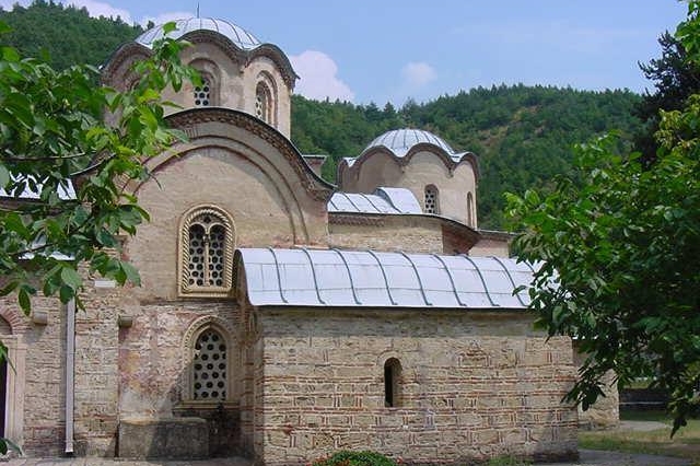 Srbský ortodoxní kostel sv. Marie u Peče.